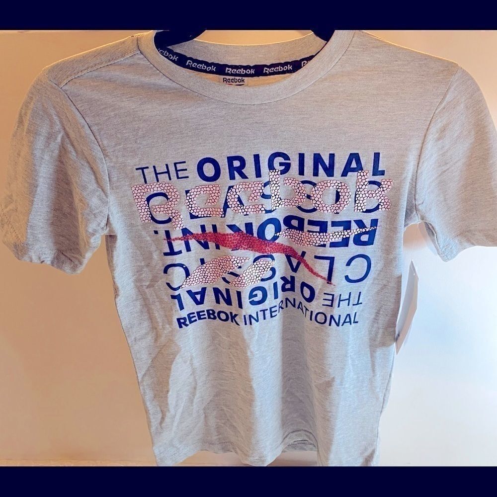 Kids Reebok short Sleeve Tee Shirt Size : S (8)